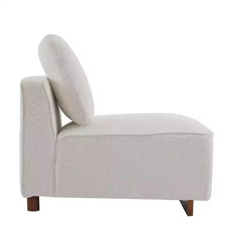 Christopher Knight Home Evelyn Canapé modulaire rembourré 4 places avec oreillers, beige/marron