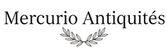 Mercurio Antiquités Mixed Case Logo